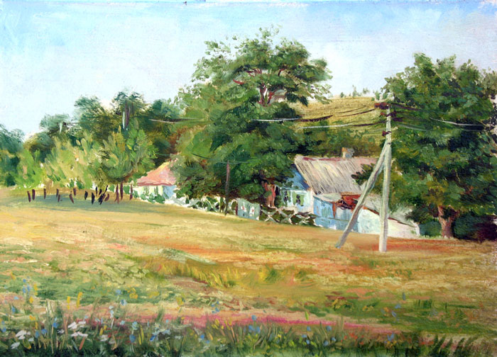 Деревенская улочка