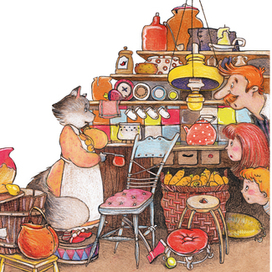 Бабушка кошка. Юлия Симбирская.