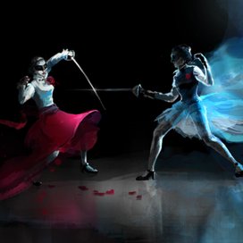 Женская дуэль