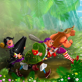 Умные сказки для детей. Галапагосские разбойники