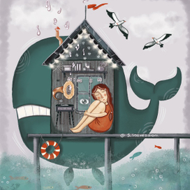 Где-то в море