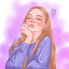 Арт в мультяшном стиле 