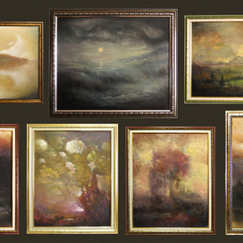 Оформил часть своих давних картин