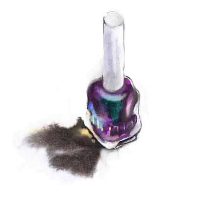 заставка лак для ногтей