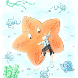 Моряк и морская звезда