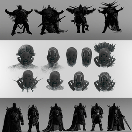 Пара концептов для комикса.