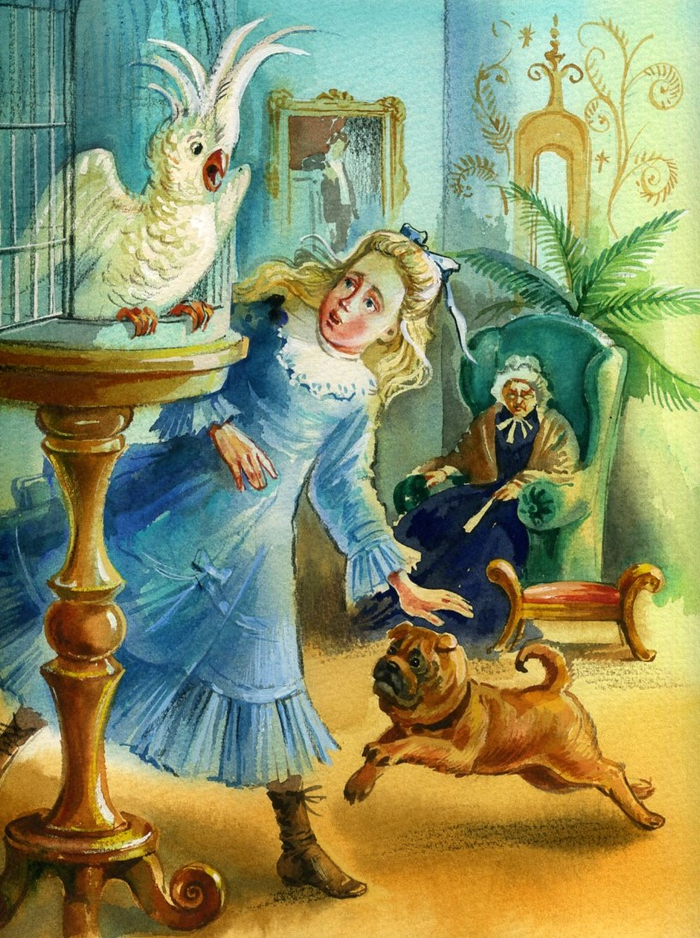 Маленькие женщины. Эми у тёти