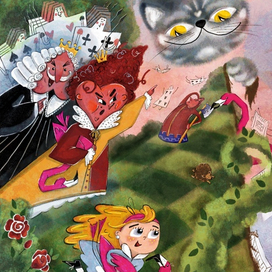 Иллюстрация к Алисе в Стране чудес