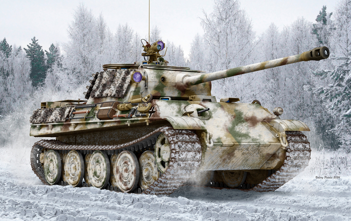 Sd.Kfz. 171 Panther Ausf G ( box art for RFM )