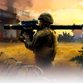 Пример работы в технике matte painting