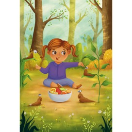 Вкусные фрукты для слизняков