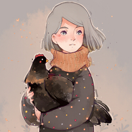 Черная курочка