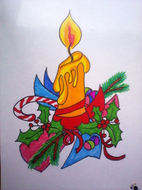 Рождественская свеча