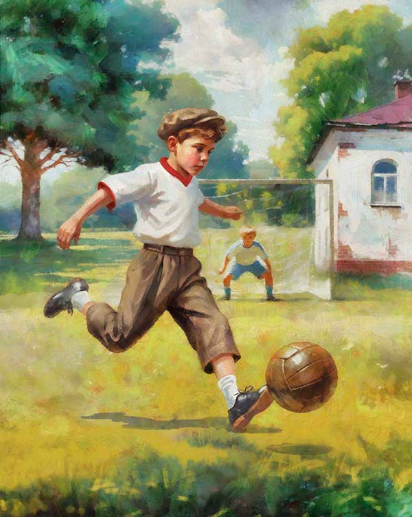 Детство легендарных спортсменов. Бобров