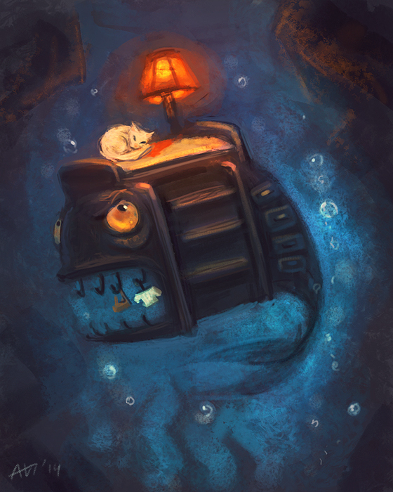 Грозная Кроватная Рыба.