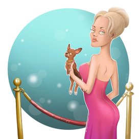 Гламурные...