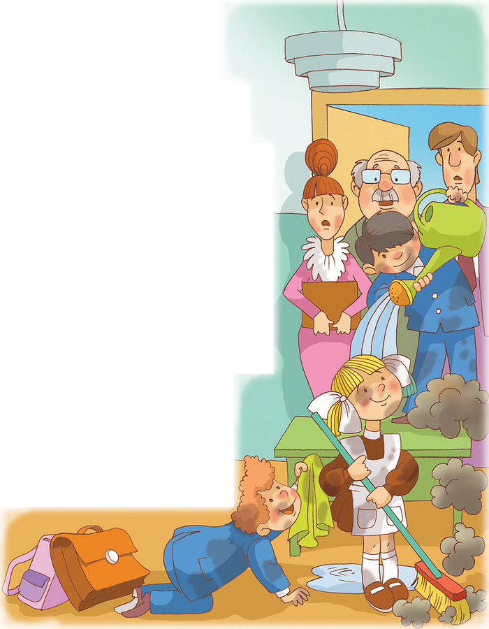 Уборка А. А. Усачёв