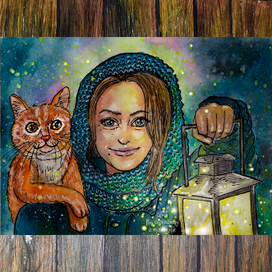 сквозь зимнюю ночь