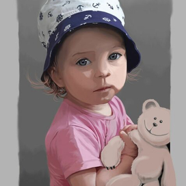 Девочка и медведь