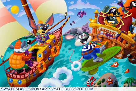 Иллюстрация к детской книге