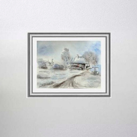 Зима в деревне