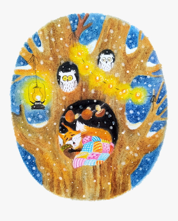 Тихая зимняя ночь