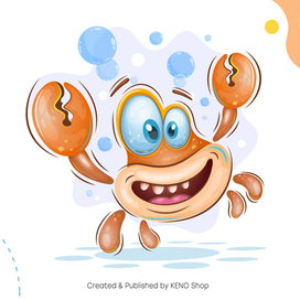 Милый сумасшедший краб