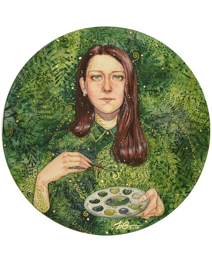 Автопортрет "Нет предела совершенству"