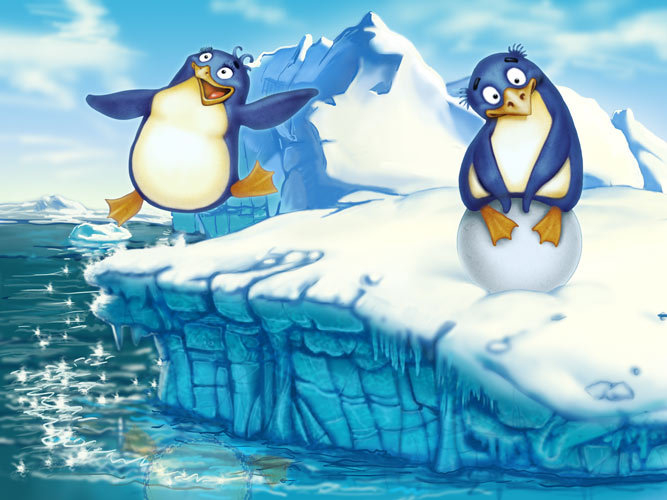 Пингвины