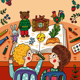 Раскраски про сказки