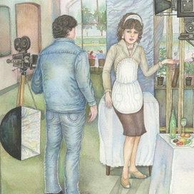 Иллюстрация к книге «Удивительные девочки России»