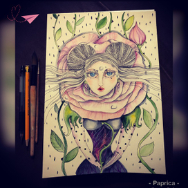 «Цветок с головой»