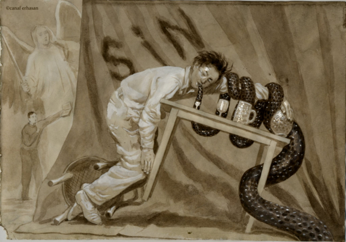  НЕ ПЕЙ!! Или не знаете, что неправедные Царства Божия не наследуют? Не обманывайтесь: ни блудники, ни идолослужители, ни прелюбодеи, ни малакии, ни мужеложники, ¹⁰ ни воры, ни лихоимцы, ни пьяницы, ни злоречивые, ни хищники — Царства Божия не наследуют. 1 Коринфянам 6:9-10