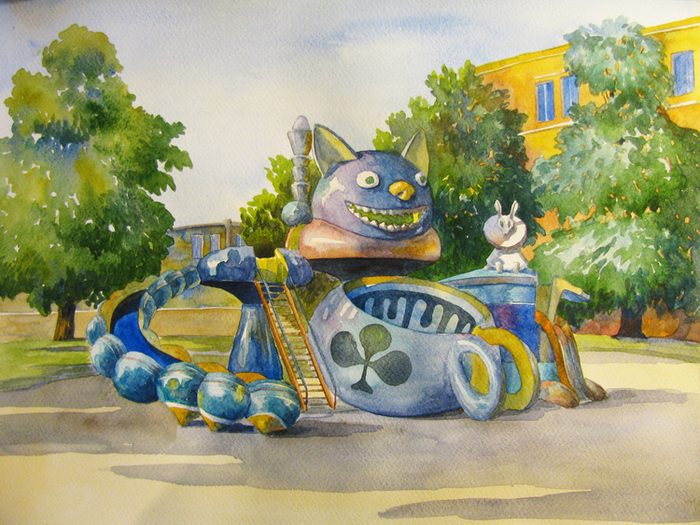 Детская площадка на Пейзажной аллее, Киев