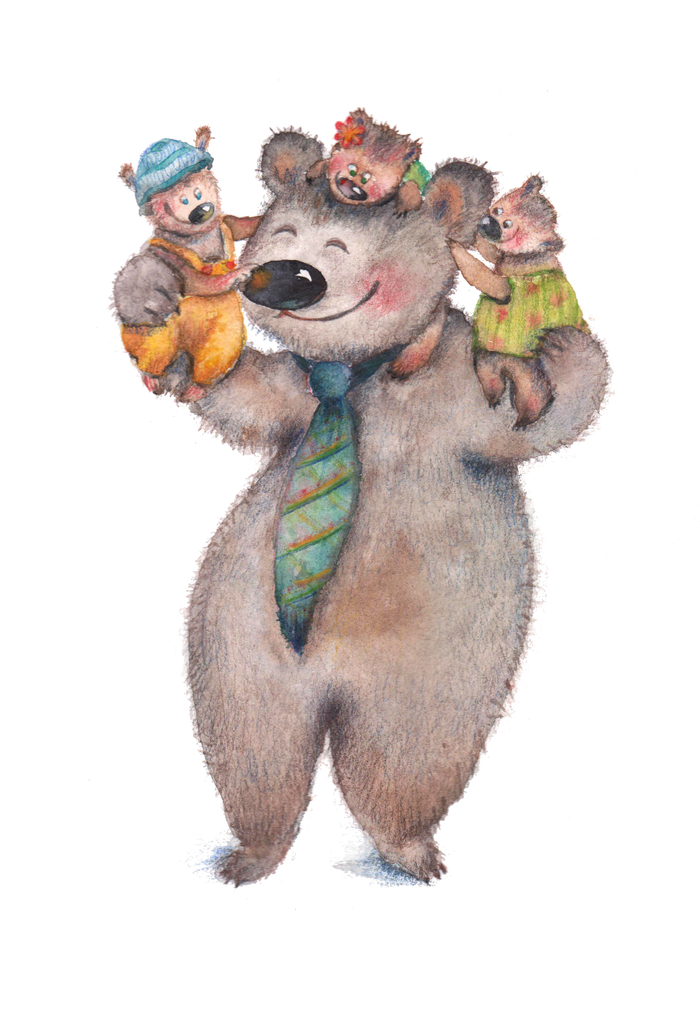 Счастливый папа