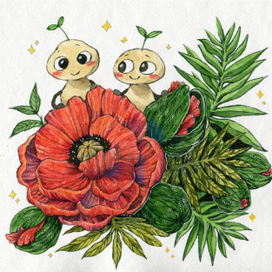 Цветочные жители