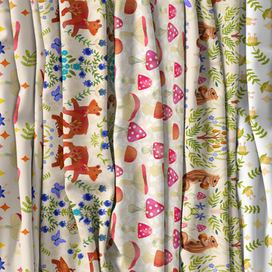 Коллекция принтов Сказочный лес