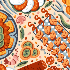 Food illustration