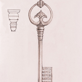 зарисовка ключа