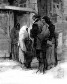 Рисунок в журнал