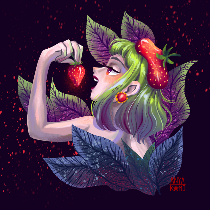 НФТ работа Мисс Вкус Лета