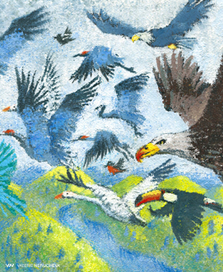 Иллюстрации к сказочной повести "Страна" Д. Даниличевой, Никея 2015