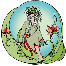 Ілюстрація  до казки "Сніжниця"