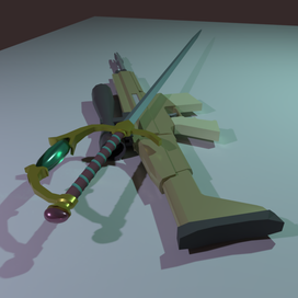 Шпага и Штурмовая винтовка