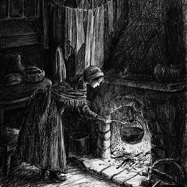 Нис на кухне