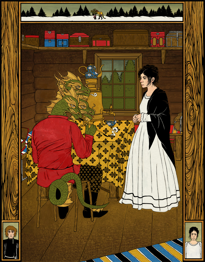 Русские сказки. "Про Змея"