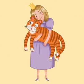 Логотип Принцесса и Тигр
