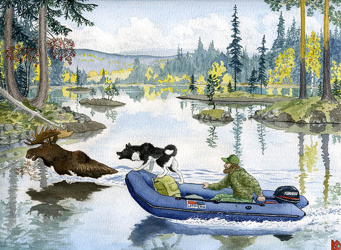 Лодка "Латимерия".