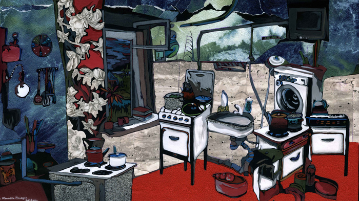 Тихо тикают часы На картонном циферблате