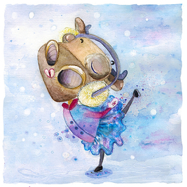 Персонаж для календаря  - Февраль 2021